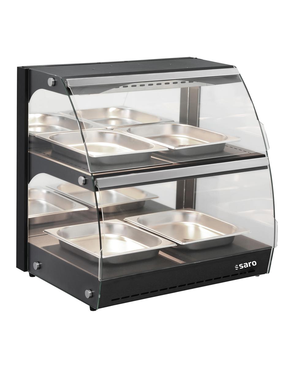 Vitrine chaude - Noir - Saro - 330-2015