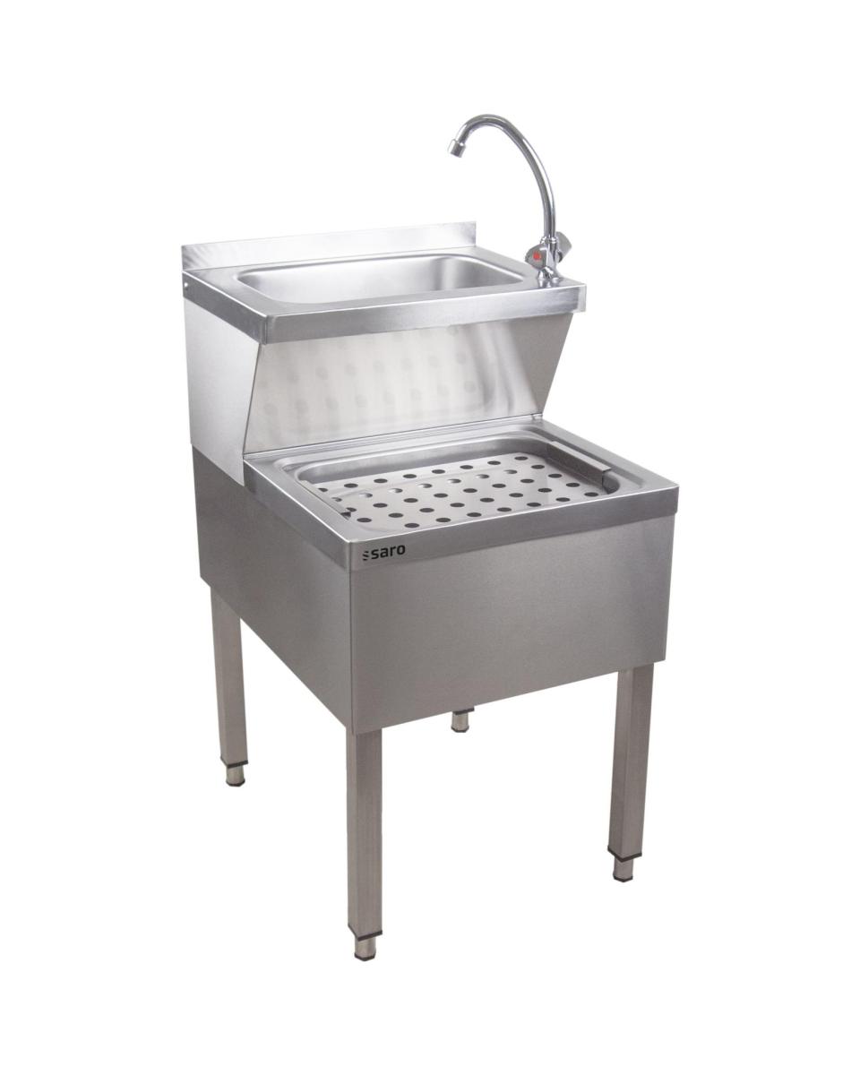 Lave main - inox - 50 x 60 cm - Saro - 156-4000