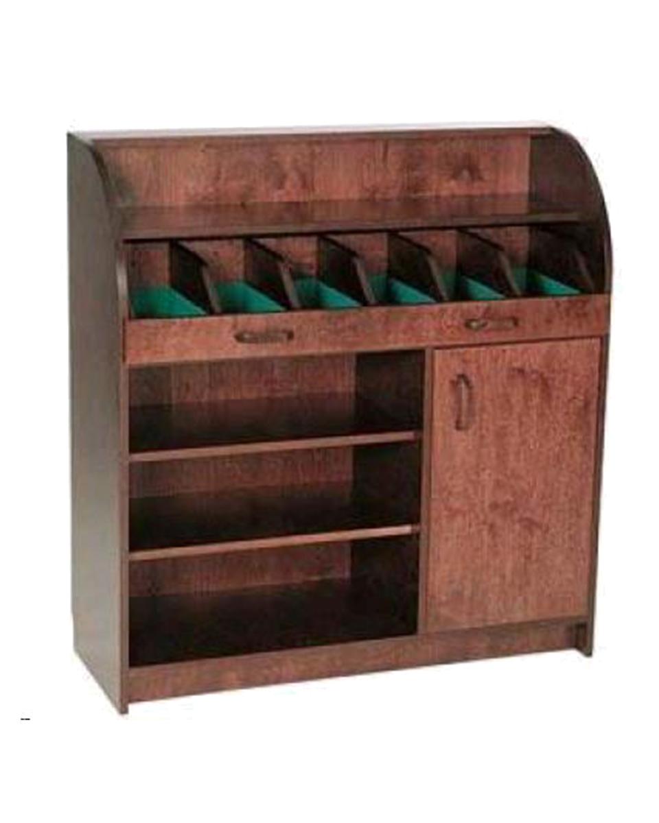 Meuble à couverts - H 105 x 100 x 42 CM - Noyer - G-Line