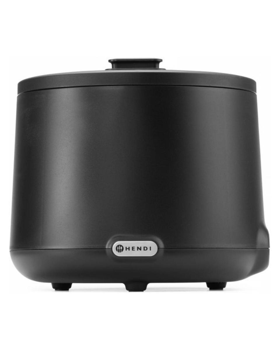 Marmite à soupe Hendi Uniq - 8 Litres - Ø36,5 x H 32,5 CM - Noir