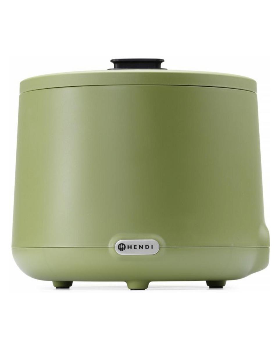 Marmite à soupe Hendi Uniq - 8 Litres - Ø36,5 x H 32,5 CM - Vert