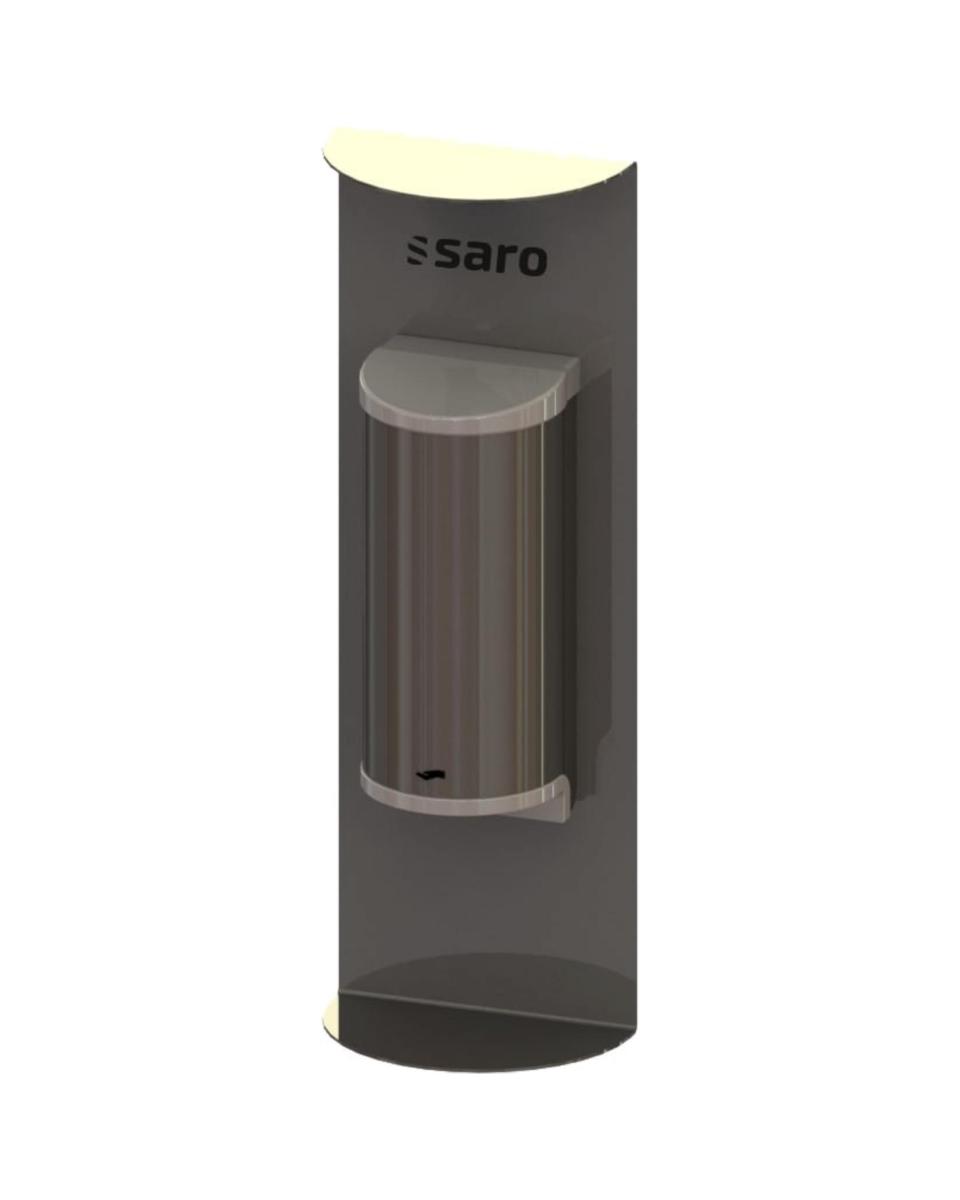 Distributeur de désinfectant - Diana - H 52 x 18 x 11 CM - Blanc - Inox - Saro - 471-2000