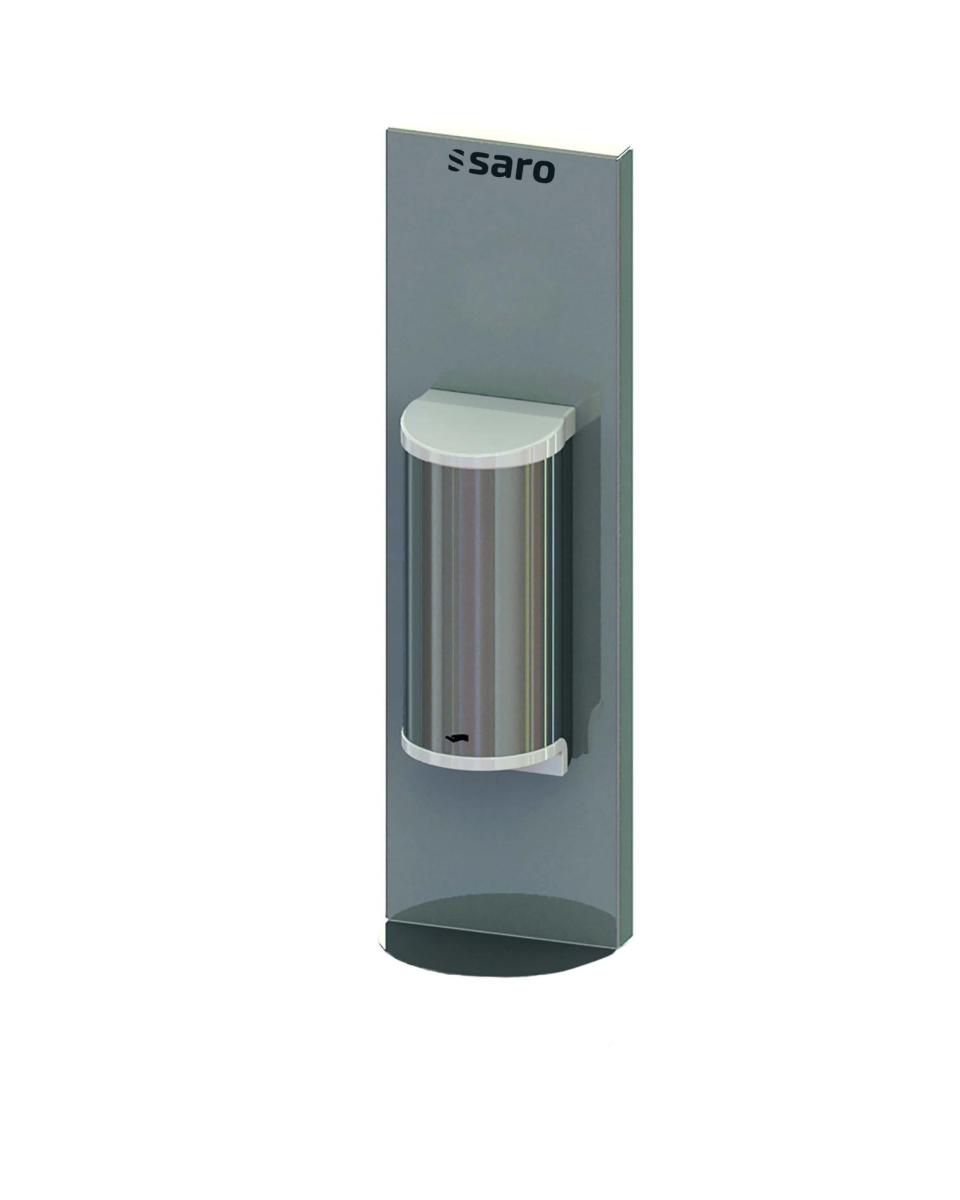 Distributeur de désinfectant - Helena - Inox - H 60 x 18 x 16 CM - Saro - 471-2100