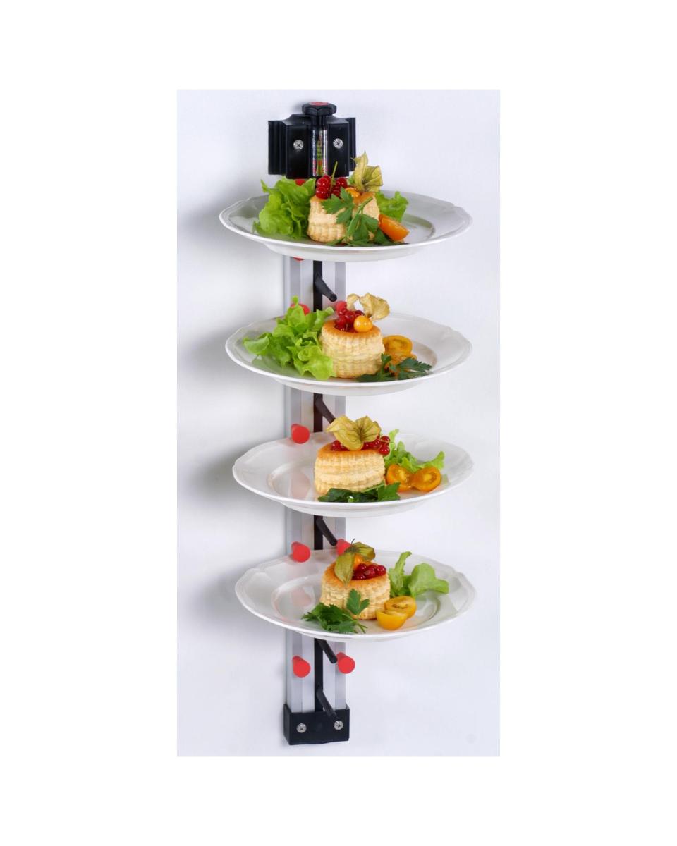 Système d'empilage de planches - Aluminium - H 78 CM - Saro - 87-1015