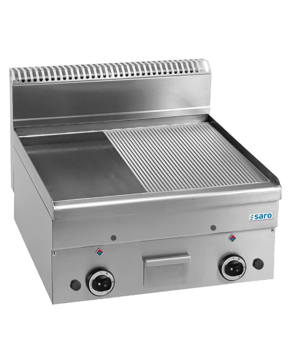 Plaque de grill - Gaz - Inox - H 27 x L 100 x P 60 CM - Saro - 504-1145