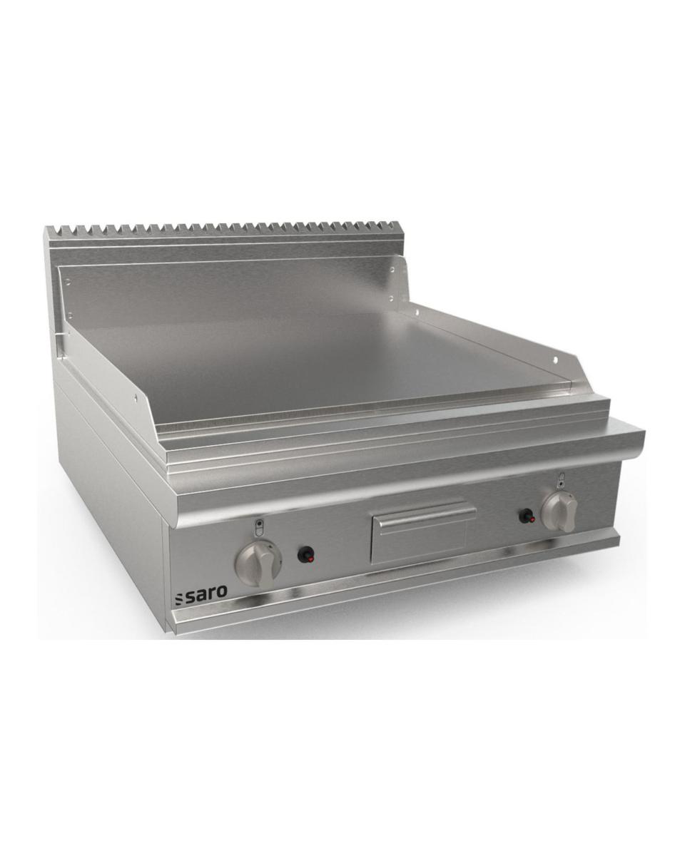 Plaque de grill - Gaz - Inox - H 27 x L 80 x P 90 CM - Saro - 423-8610