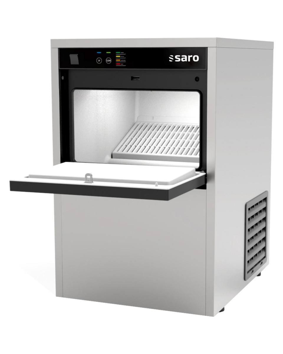Machine à glaçons - Inox - H 59 x L 38 x P 47,7 CM - Saro - 325-1070