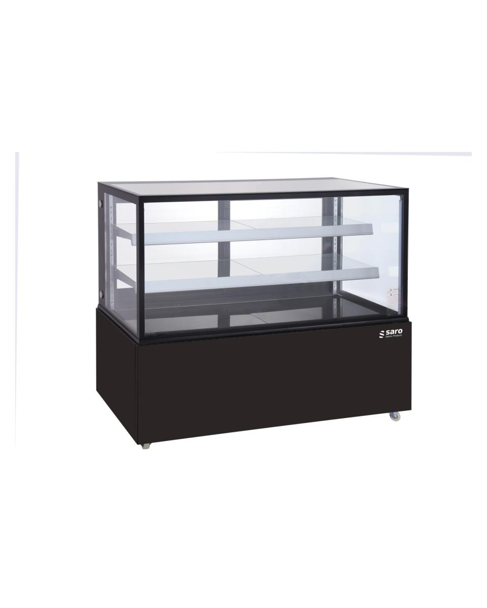 Vitrine à gâteaux - Contrôle Digital de la Température - Acier inoxydable - 230V - H 121 x L 151,5 x P 67,5 CM - Saro - 330-1109