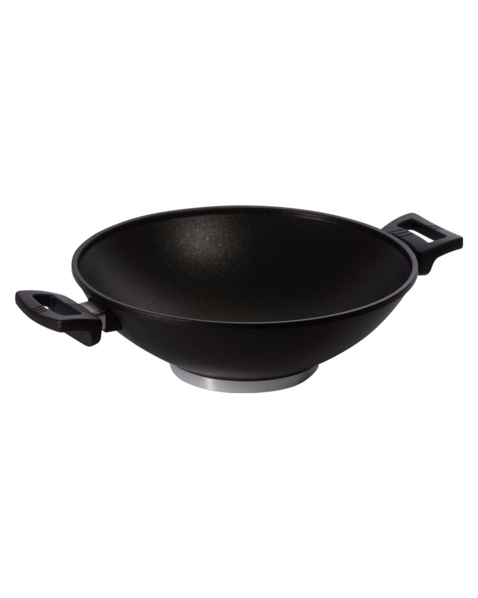 Poêle wok - 4,4 Litres - Ø 32 cm - H 1 CM - Eurolux - EU832-3