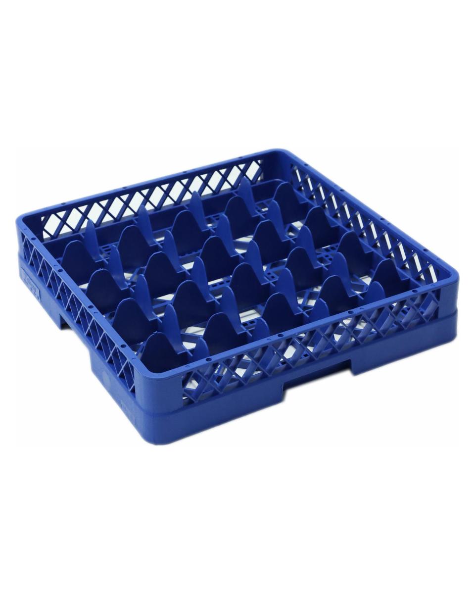 Panier lave-vaisselle - 25 verres - Bleu - Polypropylène - H 10 x L 50 x P 50 CM - Saro - 508-1020