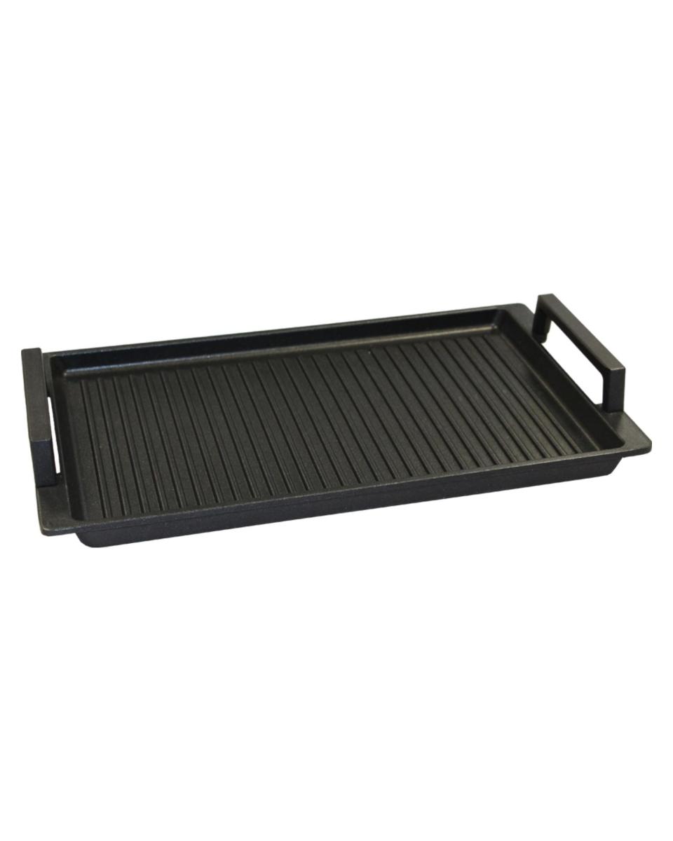 Plaque grill - H 0,25 x L 4,1 x P 2,4 CM - Eurolux - EU1003-3-ES