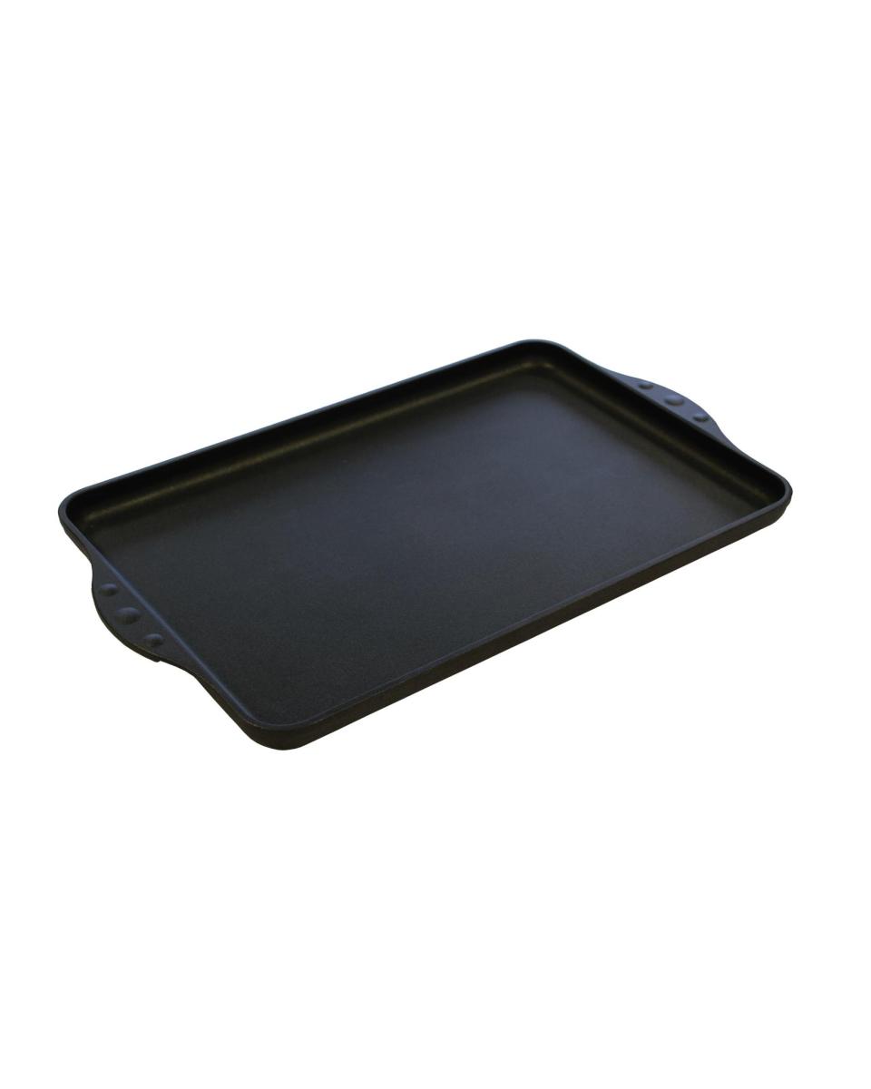 Plaque grill - Lisse - H 0,25 x L 4,3 x P 2,8 CM - Eurolux - EU2000-3