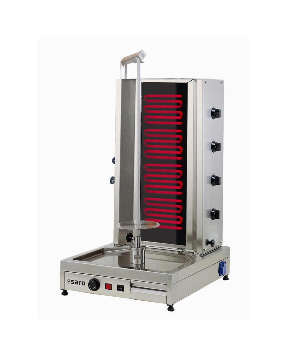 Grill Kebab / Gyros - Électrique - Inox - 380V - H 107 x L 53 x P 65 CM - Saro - 126-1805