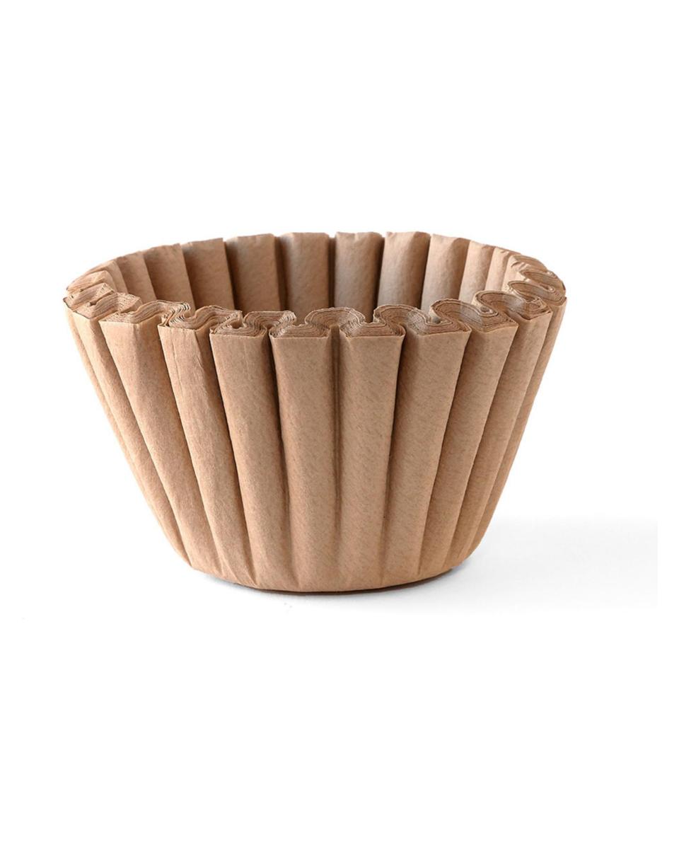 Papier filtre à café - Non blanchi - Marron - L 24,5 x P 8,5 CM - Saro - 39-1005