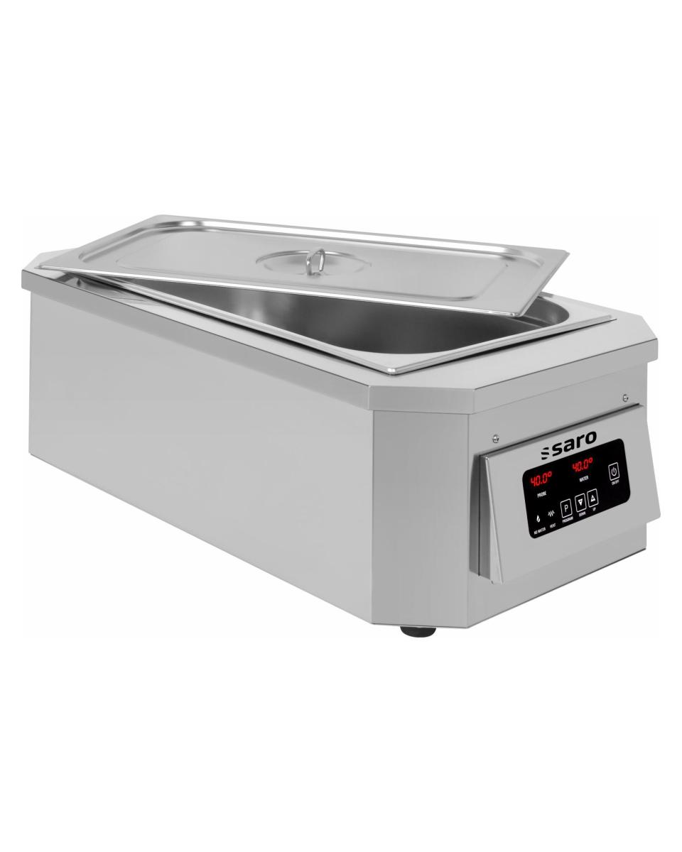 Réchauffeur de chocolat - Inox - 17 Litres - 220-240V - H 25 x L 70 x P 39 CM - Saro - 421-2600
