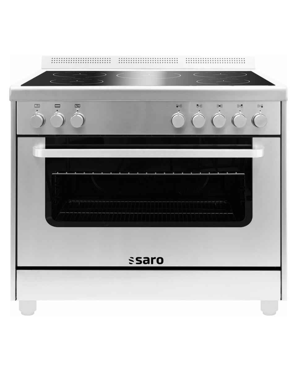 Table de cuisson complète - Induction - Inox - 400V - H 87 x L 89,7 x P 60 CM - Saro - 331-1200