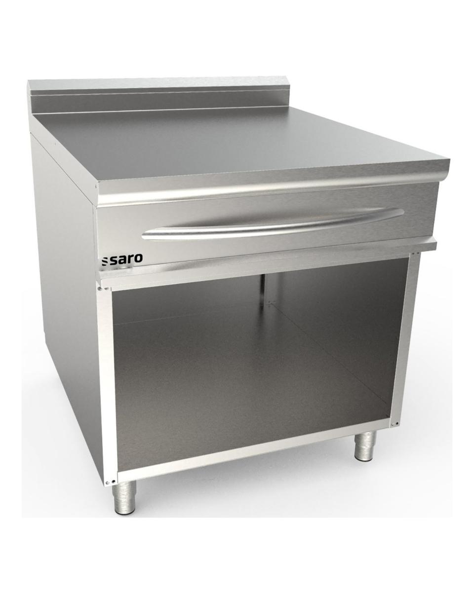 Elément neutre - Inox - H 85 x L 80 x P 90 CM - Saro - 423-8905