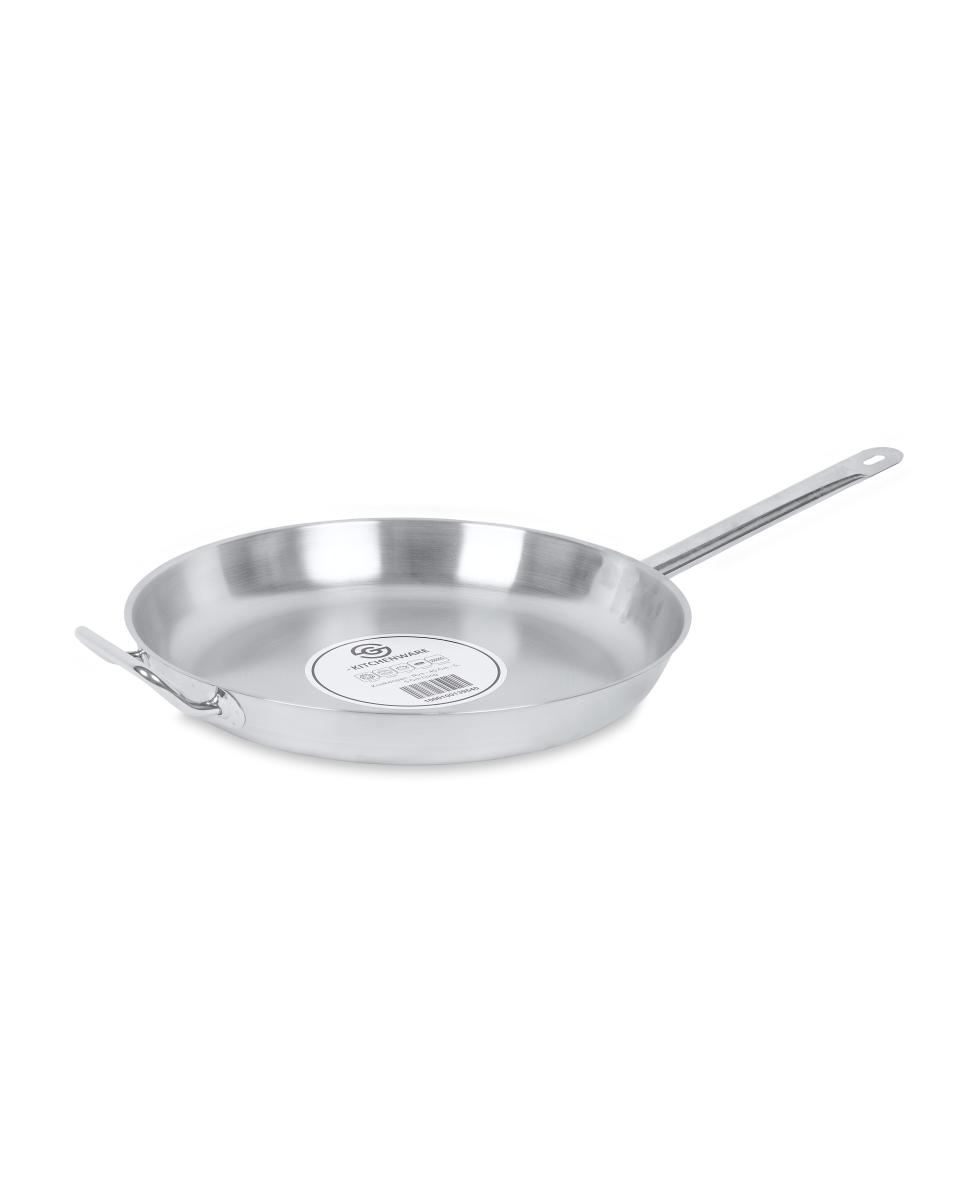 Poêle à frire - Inox - Ø40 CM - H 5,5 CM - G-Line