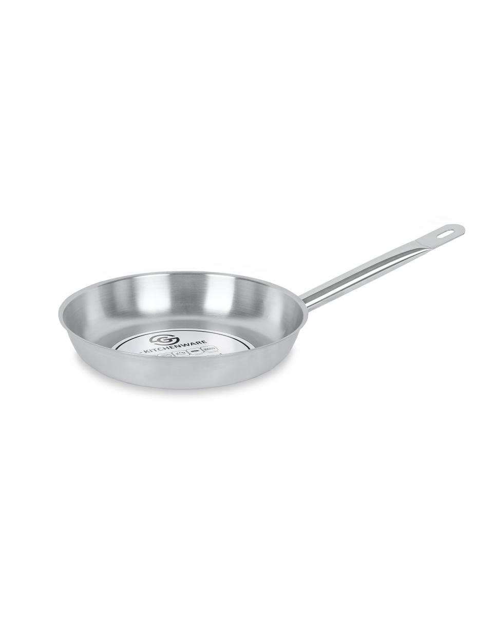Poêle à frire - Inox - Ø24 CM - H 4,5 CM - G-Line