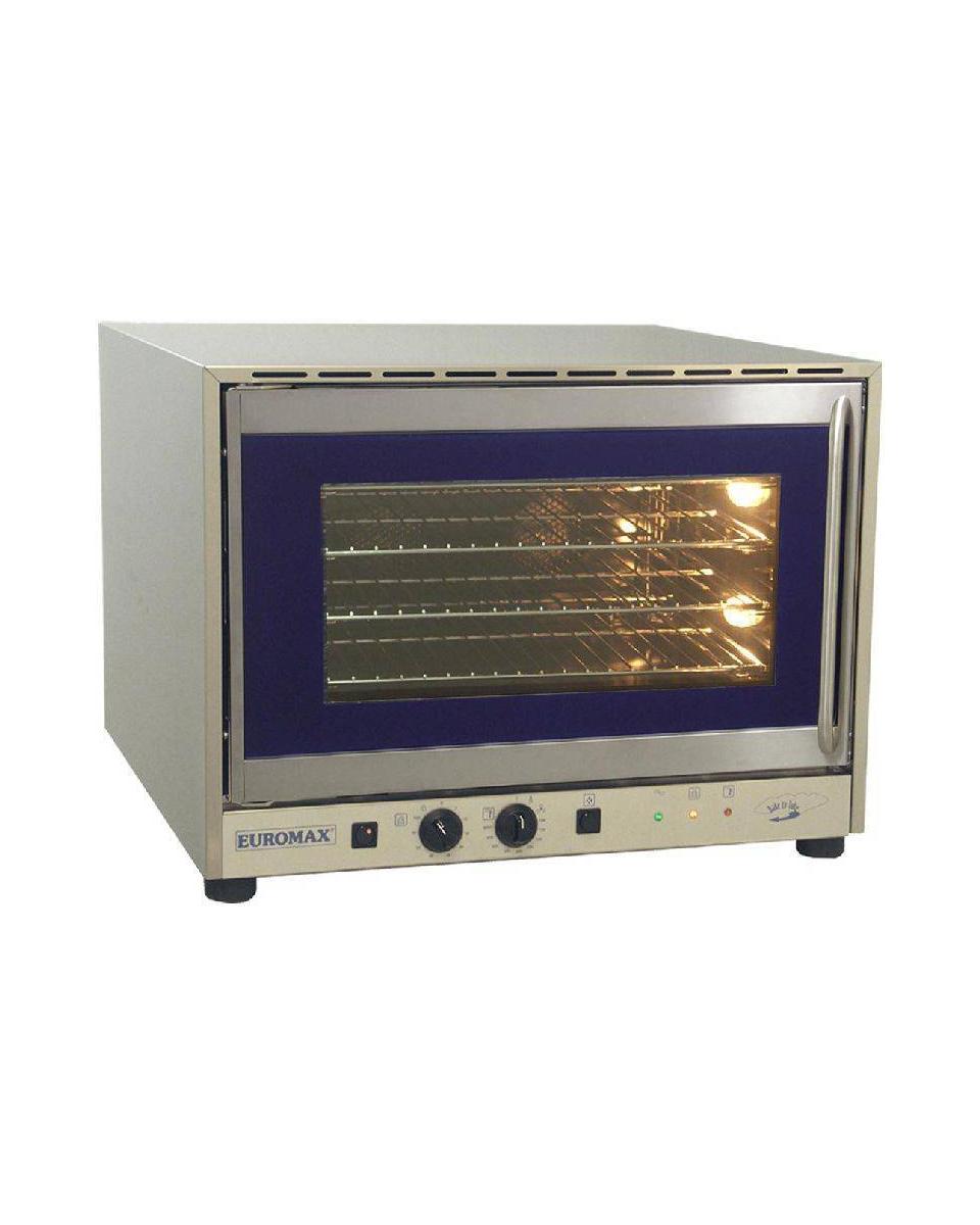 Four à convection - Injection d'humidité - Boulangerie 60x40 CM - 4 Grilles - 400V - Euromax - 10918PBH