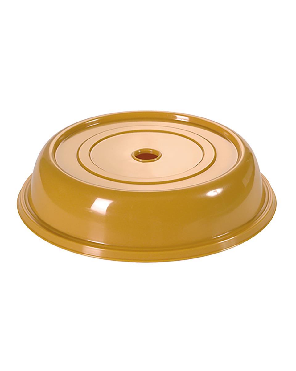 Cache assiette - H 6.1 CM - 0.16 KG - Ø27.5 CM - Polypropylène - Jaune doré - 023020
