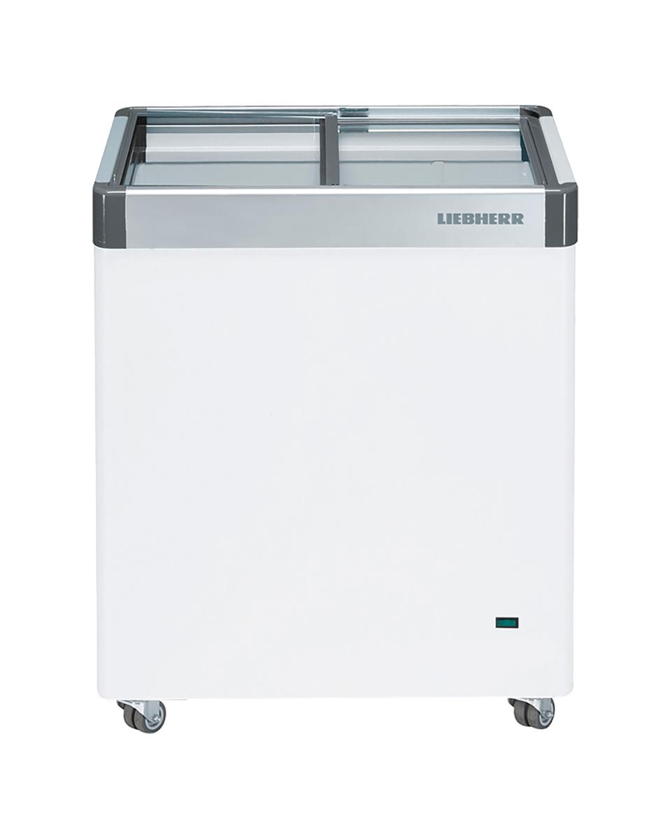Conservateur à glace - Couvercle en verre - Blanc - 80 Litres - Portes coulissantes - Liebherr - EFE 1152-21