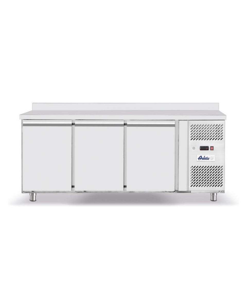 Etabli réfrigéré - Profi Line - 3 portes - Moteur droit - Avec bord anti-éclaboussures - Hendi - 232057