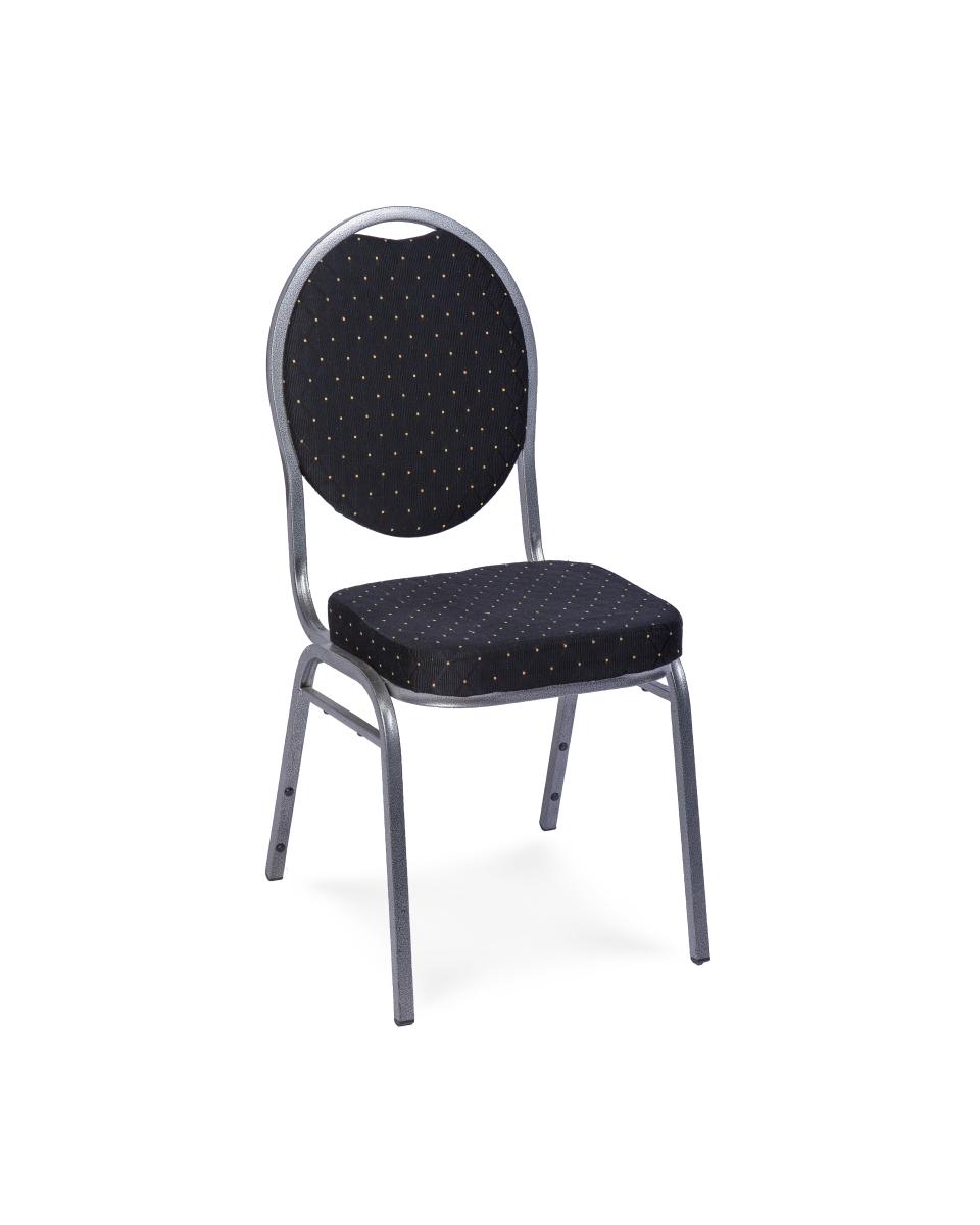 Chaise empilable / Chaise empilable - Havana Black - Hammertone - G-Line