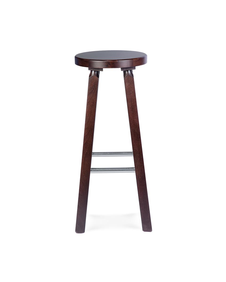 Tabouret de bar ancien IJssel - Noix - G-Line