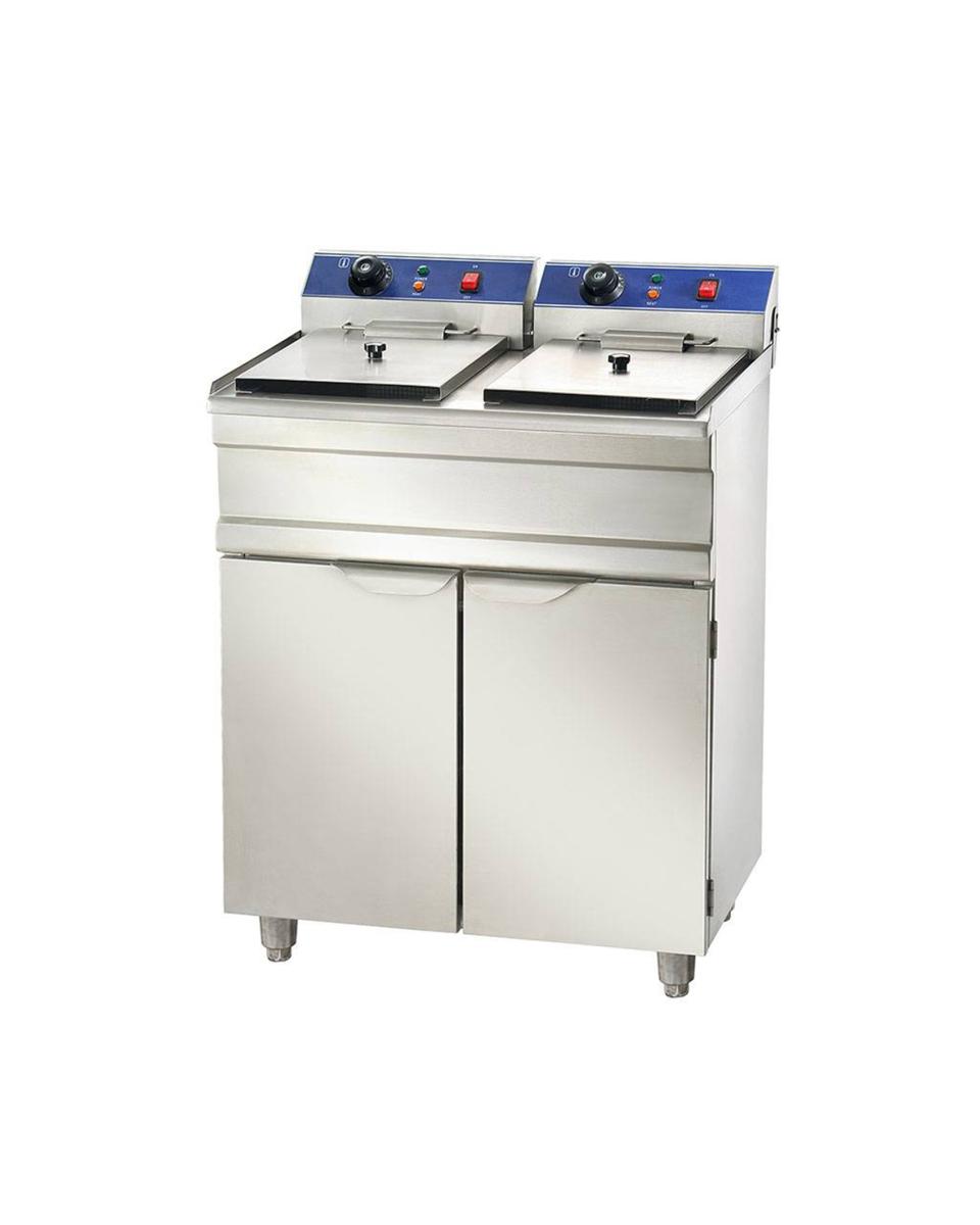 Friteuse - Electrique - Modèle vertical - 2 x 13 L - 2 x 400V - G-Line