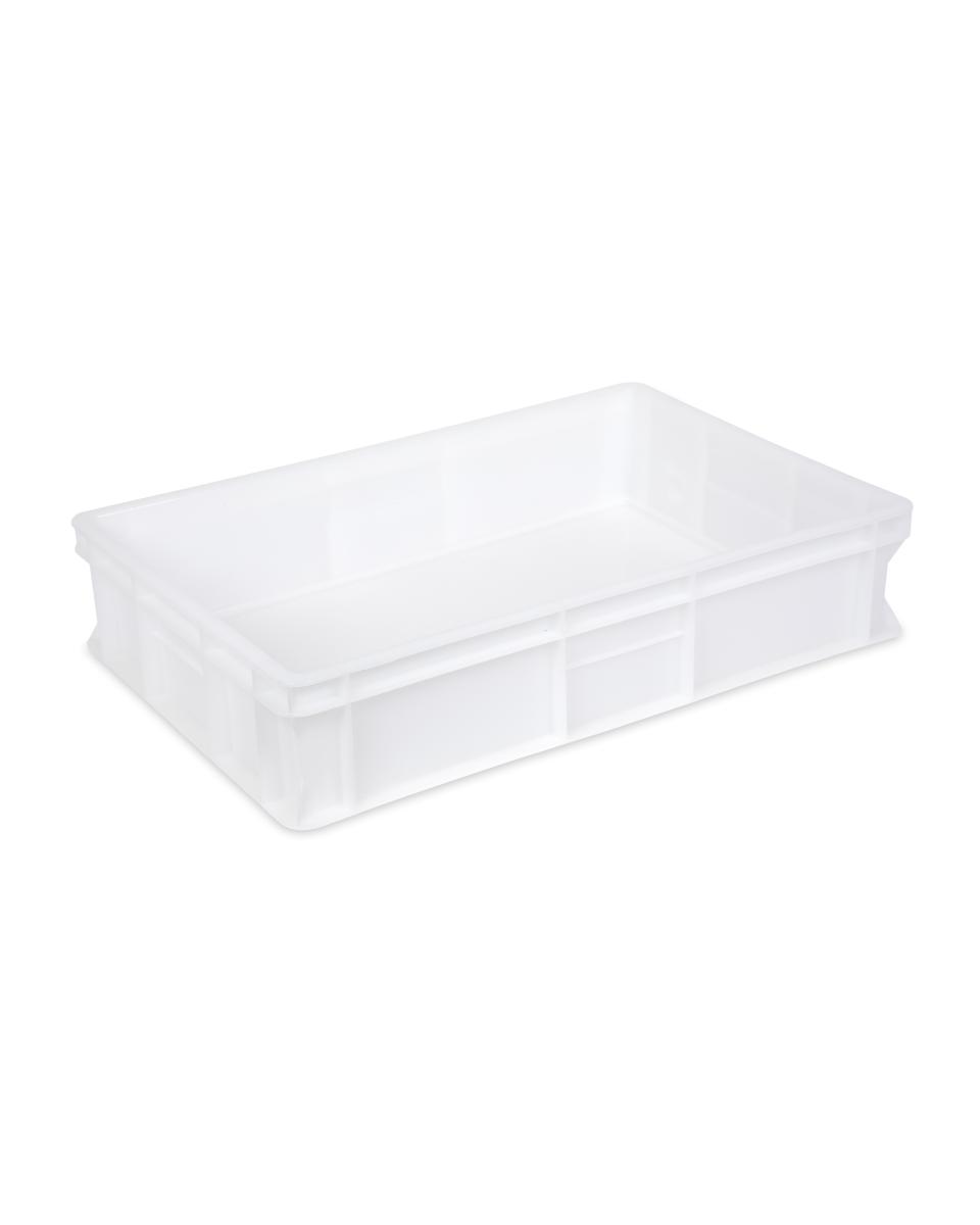 Plateau boule à pizza - Caisse à pâte - H 13 x 60 x 40 CM - Blanc - G-Line