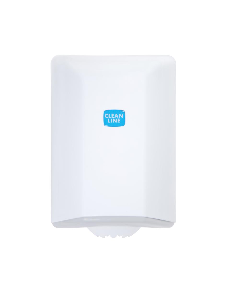 Distributeur de rouleaux de papier - Midi - Blanc - Cleanline - G-Line