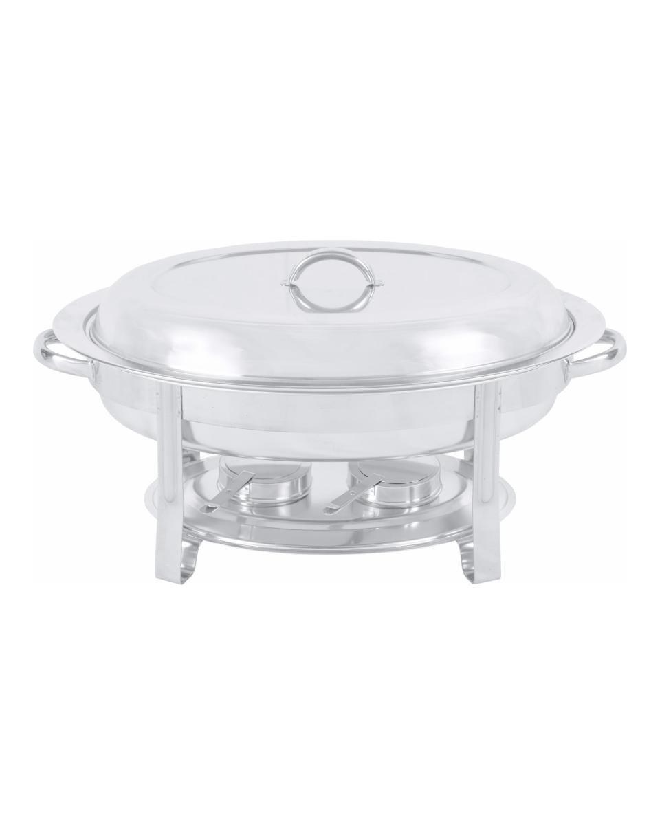 Chafing dish - Ovale - Inox - 5,5 Litre - G-Line
