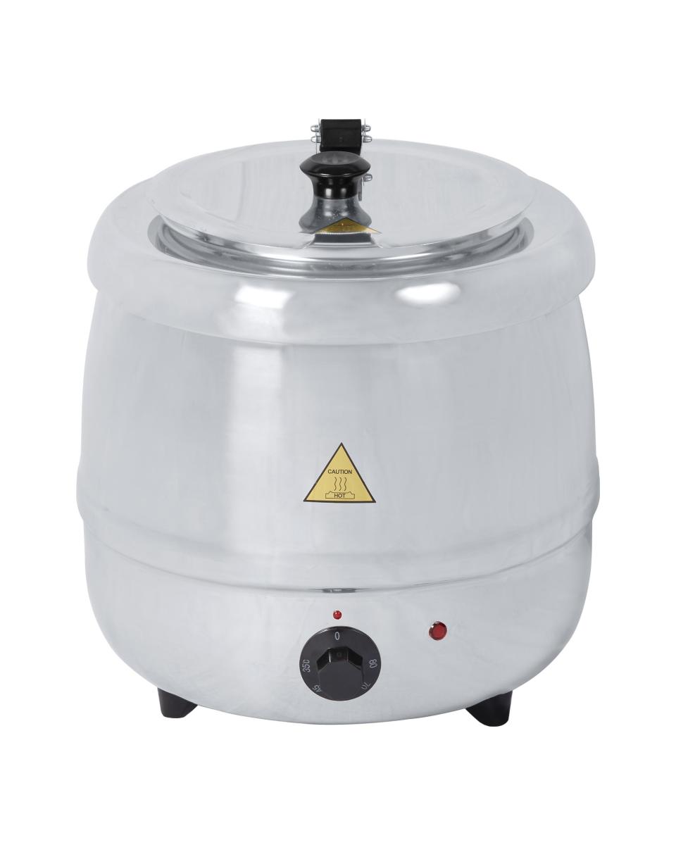 Marmite à soupe - inox - 10 litres - G-Line