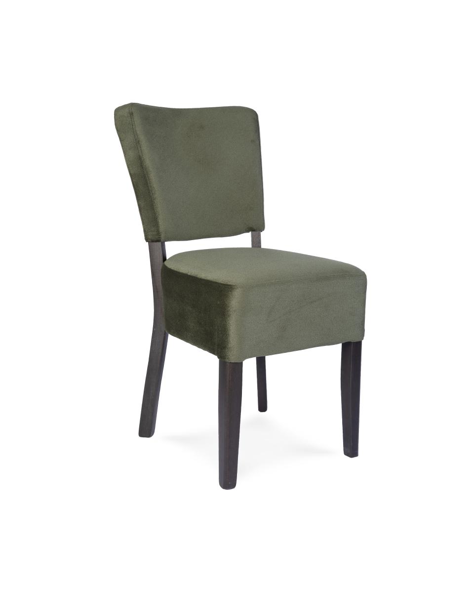 Chaise de restauration - Rome - Velours - Vert foncé - G-Line