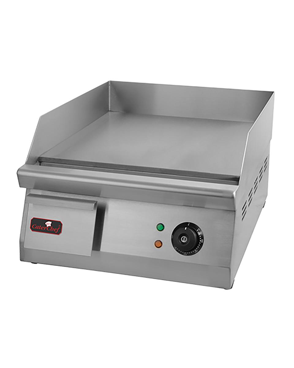 Plaque de cuisson - H 27 x 40 x 54,5 CM - 27,5 KG - 220 - 240 V - 3000 W - Inox - Lisse - +50°C / +300°C - Caterchef - 688510
