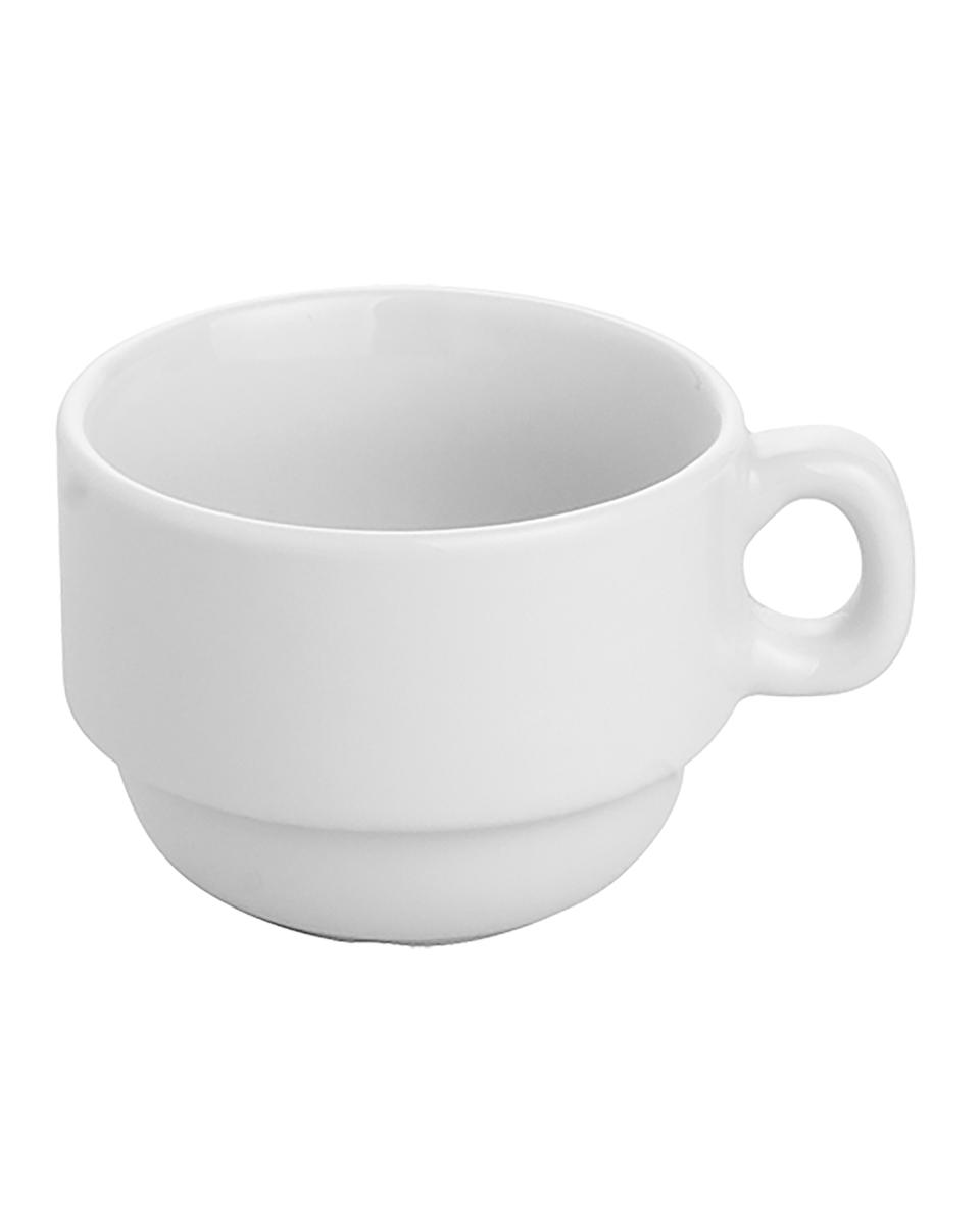Gobelet - 0,13 KG - Porcelaine - Blanc - 0,08 Litre - 765050