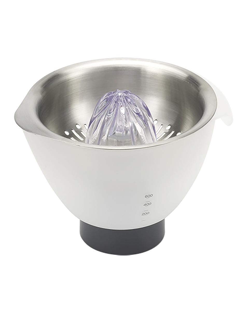 Presse-agrumes - H 16,5 x 22 x 19 CM - 1,11 KG - Inox - 901922