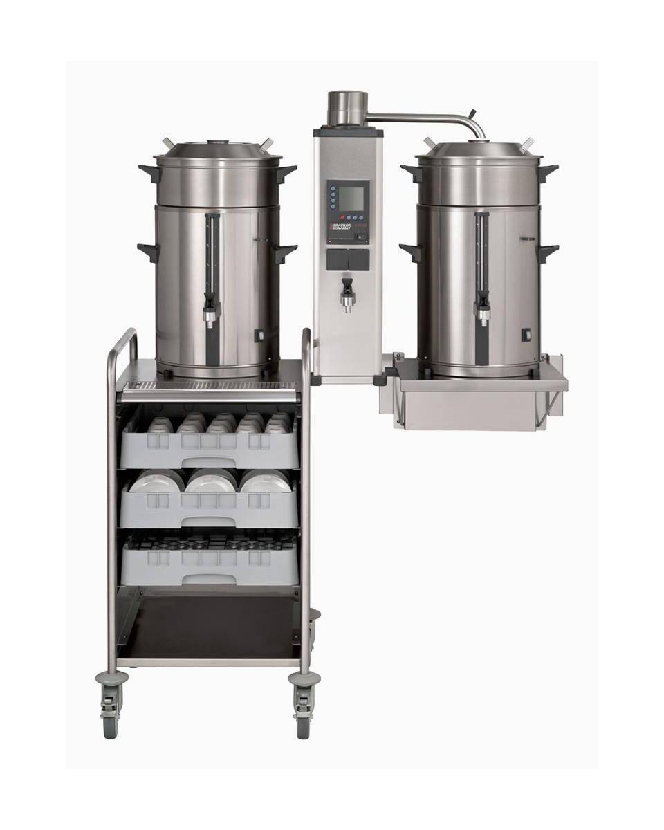 Dispositif de filtre rond - 2 x 10 litres - B10 W - Bravilor - 4.212.601.110