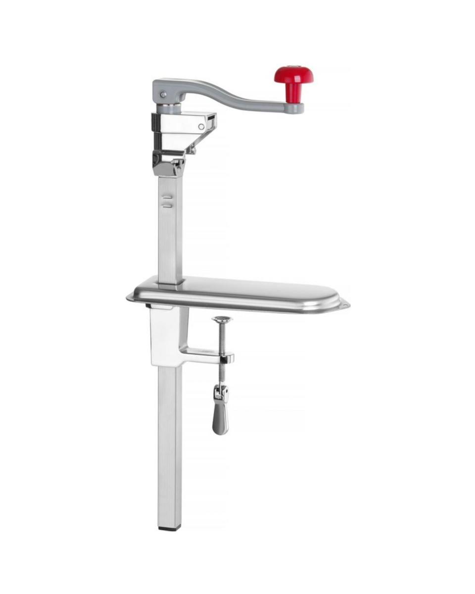 Ouvre-boîte queue - Boîtes jusqu'à 33,5 cm - acier inoxydable - Hendi - 690000