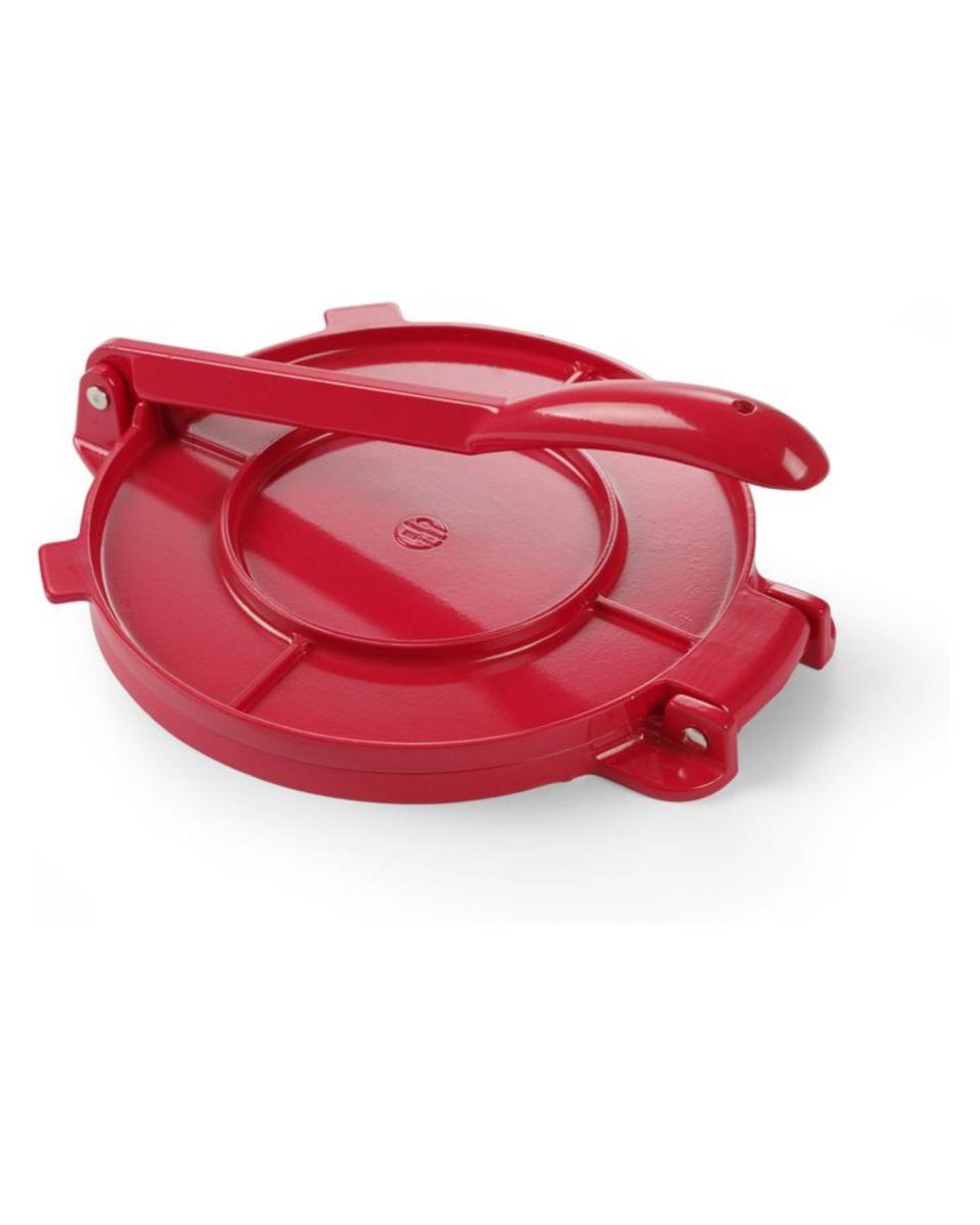 Presse à tortillas - 25,5 X 20,2 CM - Inox - Hendi - 513033