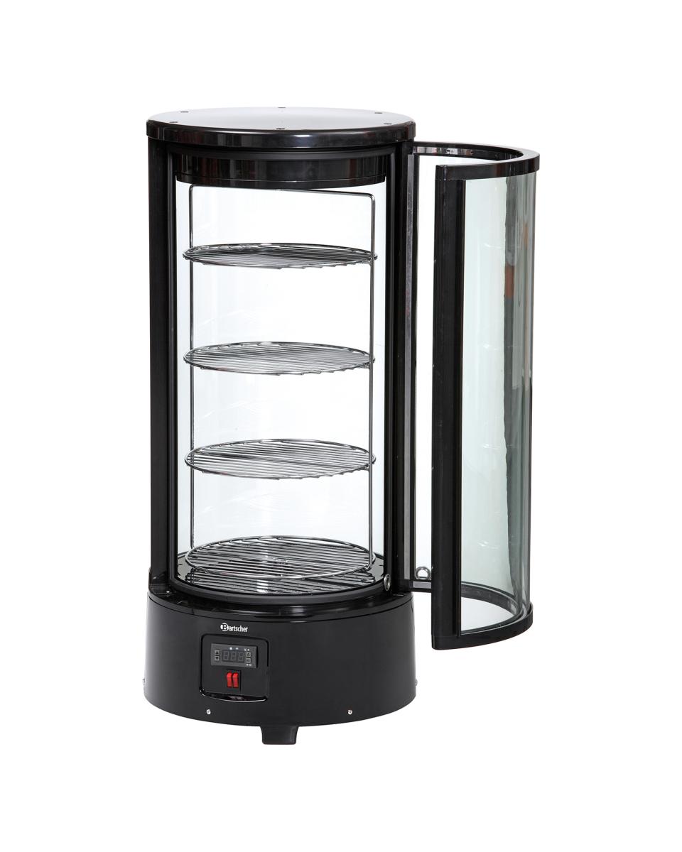 Caisse pâtissière réfrigérée - 72 Litre - Noir - Bartscher - 700207G