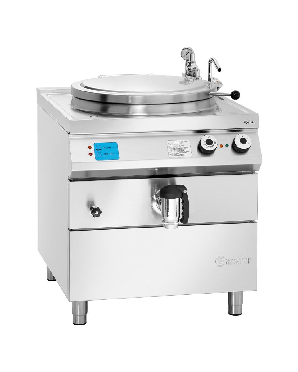 Bouilloire de cuisson à l'électricité - Chauffage indirect - 100 Litre - Bartscher - 296910