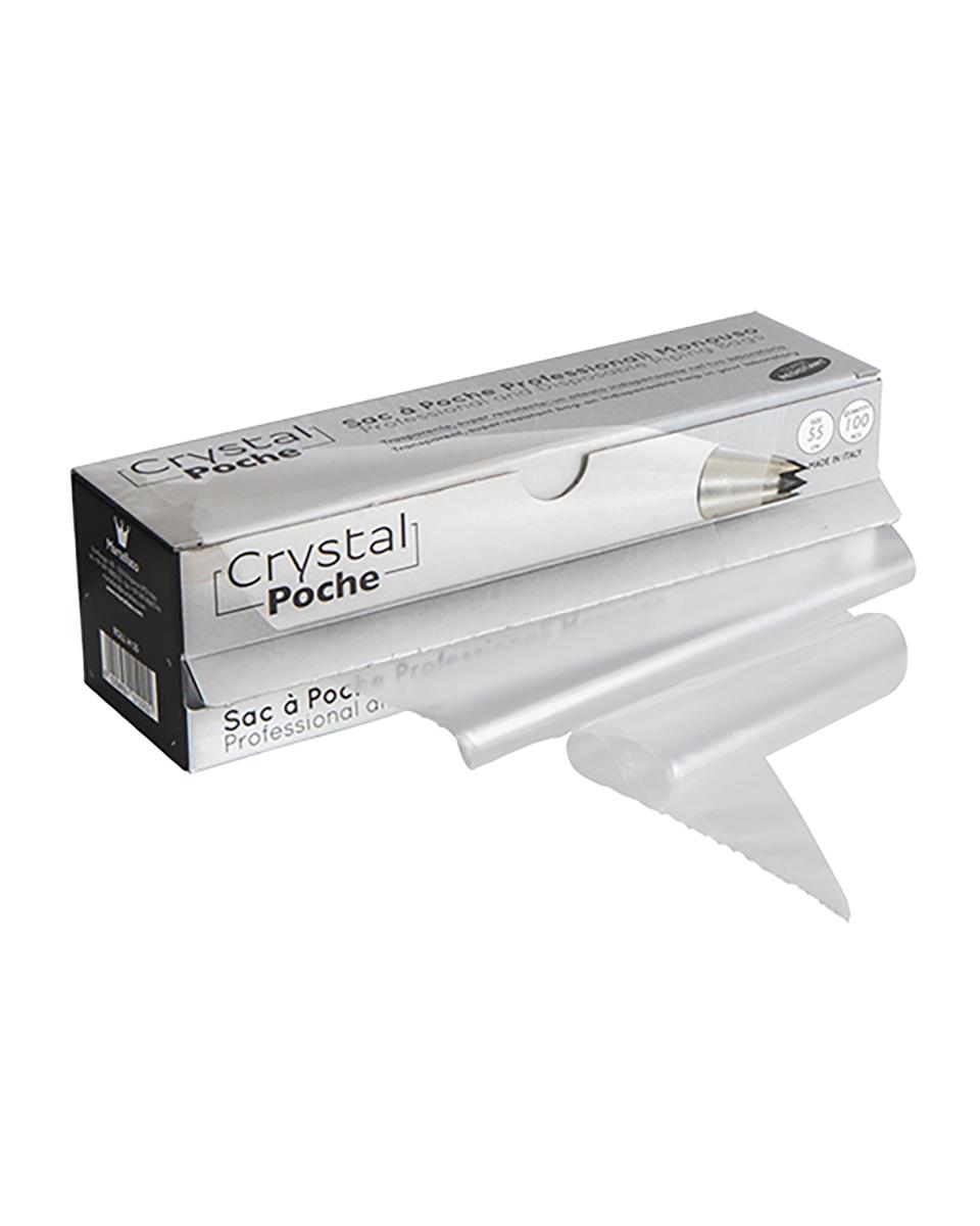 Poche à douille - 1,26 KG - 55 CM - Polyéthylène - Transparent - Martellato - 515055