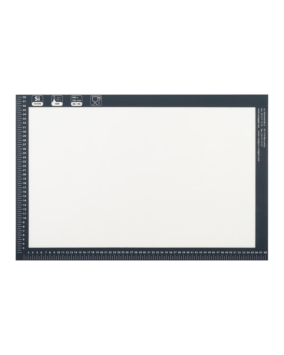 Tapis pour plaque de cuisson - Silicone - 58,5 x 38,5 CM - G-Line