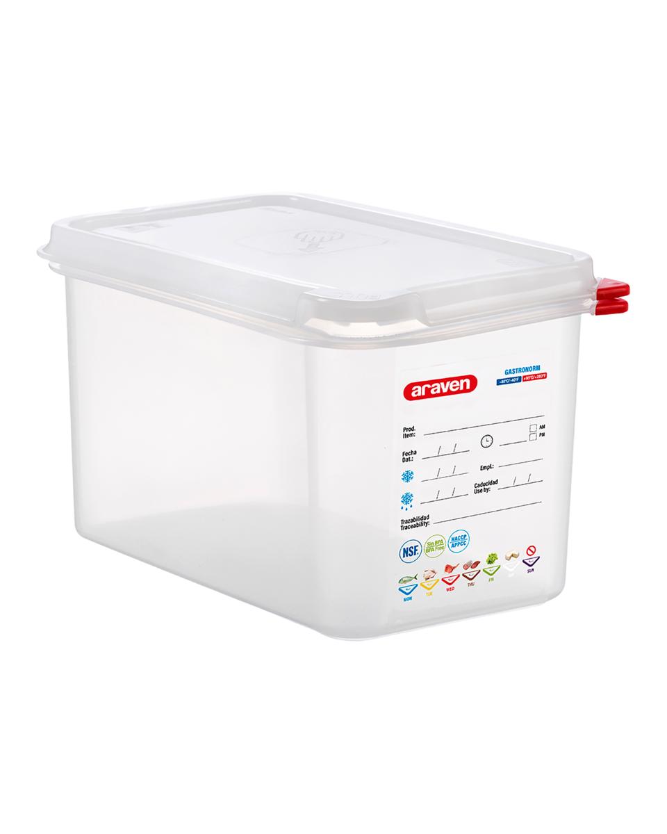 Boîte alimentaire - GN 1/4 - profondeur 150 mm - Polypropylène - G-Line