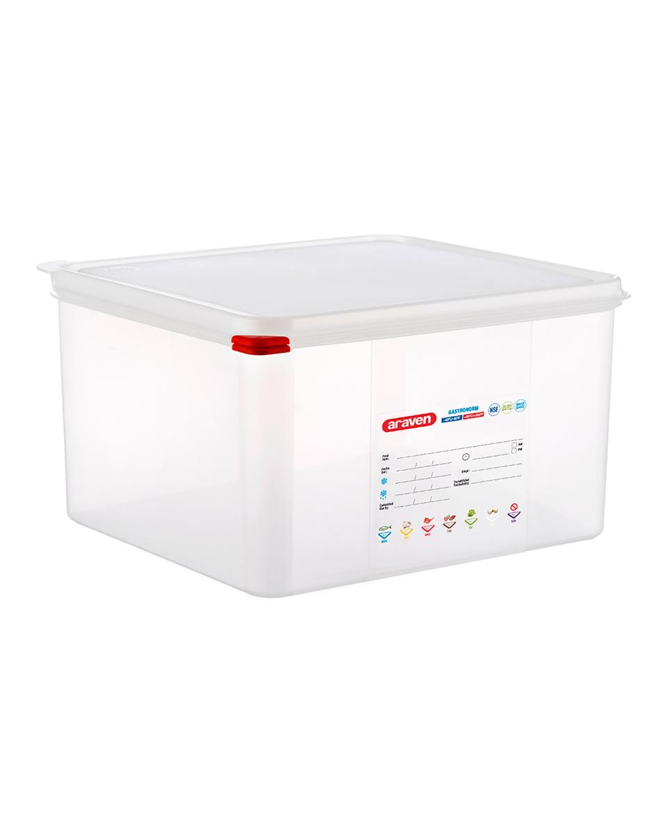 Boîte alimentaire - GN 2/3 - profondeur 200 mm - Polypropylène - G-Line