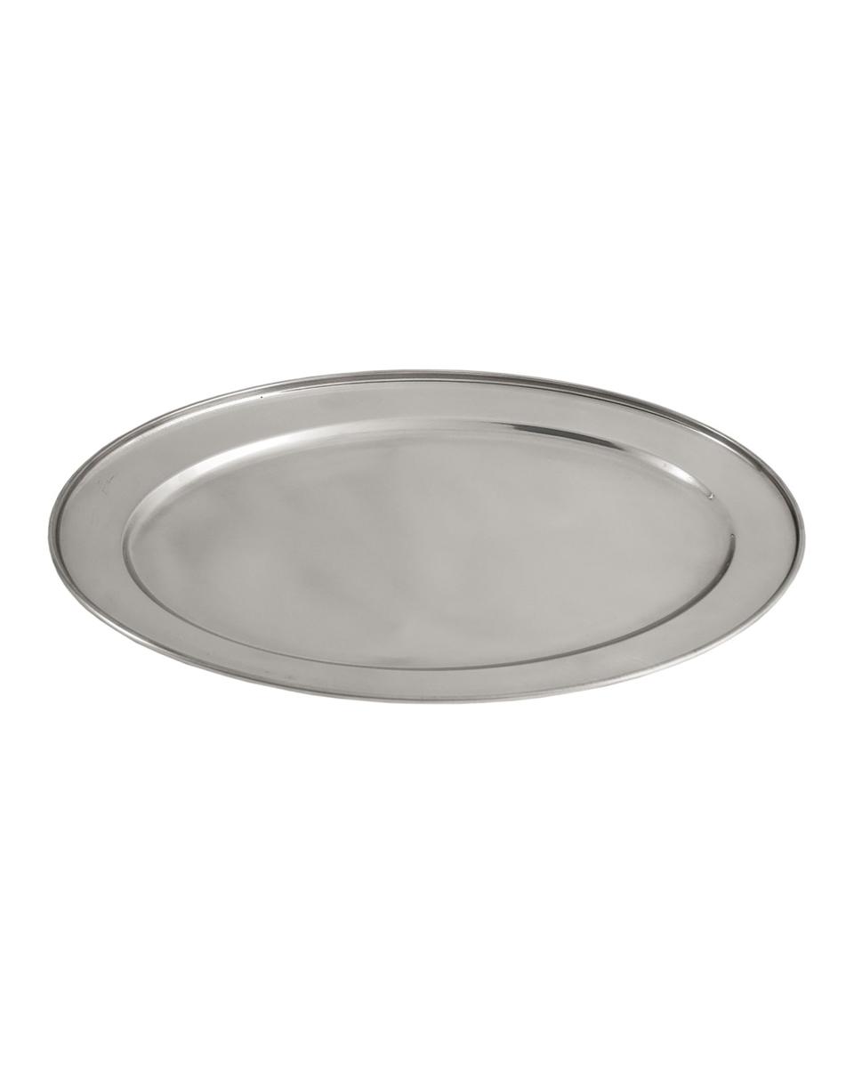 Plat - Ovale - 30 x 22 CM - Inox - G-Line
