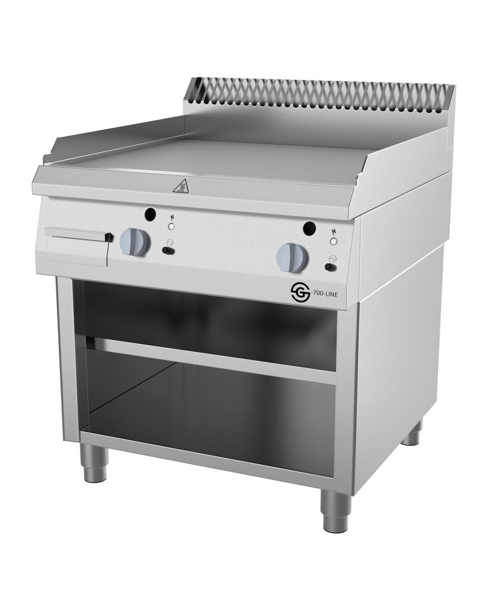 Plaque de cuisson - Gamme G700 - Gaz - Lisse - 80 CM - Fond Ouvert - G-Line