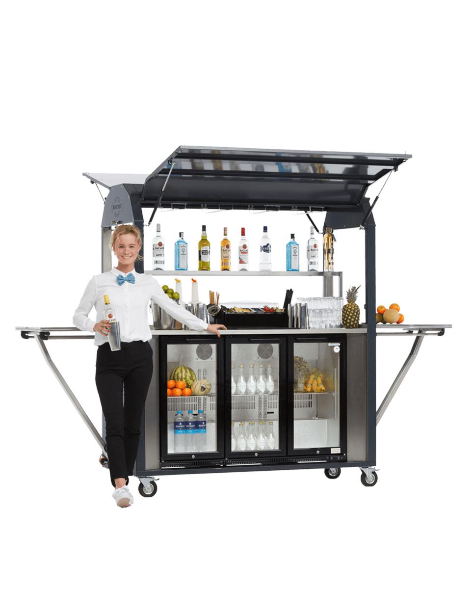 Multiwagon Coolrolly - Bar mobile - 155 x 65 x 198(H) cm